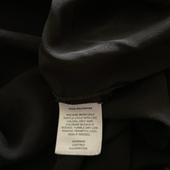 Halogen Black Asymmetrical Blouse Size S - Picture 5 of 5